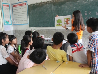 【安徽教育网】淮北师大携手共绘十三五·青春践行中国梦——beat365官方网站“三下乡”社会实践专题之二：童年“慧”本，梦起汝阳