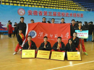 beat365官网学生在安徽省第三届高校武术锦标赛中荣获佳绩
