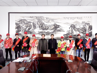 beat365官网成功举办百千万志愿者结核病防治知识传播活动启动仪式