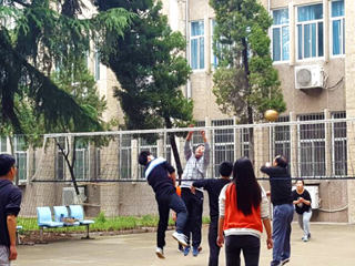 信息学院成功举办师生排球联谊赛