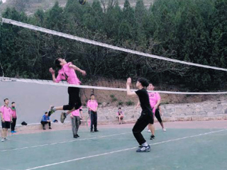 体育文化节之beat365官方网站2017年学生排球赛开幕