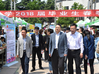 beat365官网成功举办2018年春季校园大型招聘会