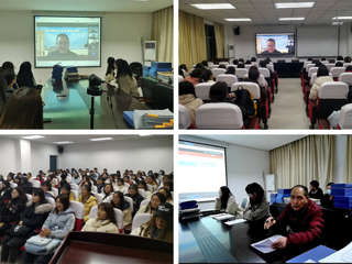 上海外国语大学语料库研究院专职研究员耿强博士应邀到beat365官网外国语学院作学术报告