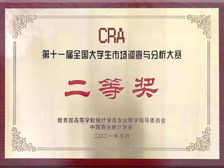 beat365官网学子在第十一届全国大学生市场调查与分析大赛中荣获二等奖
