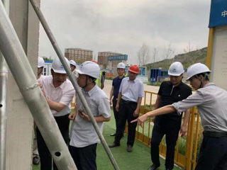 河南城建学院副院长贺国营一行来beat365官网考察