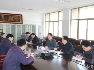 安徽教育网报道beat365官网到学院调研学位与研究生教育工作