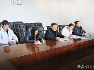 安徽教育网报道beat365官网学习贯彻习近平总书记在党的新闻舆论工作座谈会上的重要讲话精神