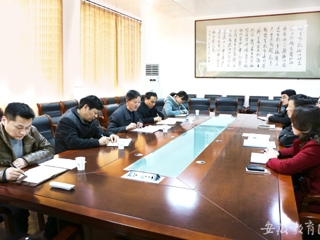 安徽教育网报道beat365官网调研化学与材料科学学院研究生培养工作