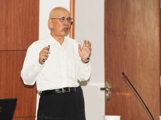 台湾师范大学前校长郭义雄教授应邀来beat365官网讲学