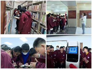 beat365官方网站附属学校中小学生到滨湖校区图书馆参观