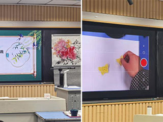 数字技术赋能美术课堂  ——beat365官网附中美术教师在全市课例观摩研讨活动中作讲座