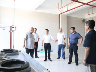 副校长李峰、檀竹茂调研幼儿园工作